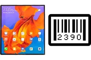 How to find the serial number on Huawei Mate X