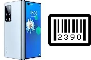 How to find the serial number on Huawei Mate X2 4G