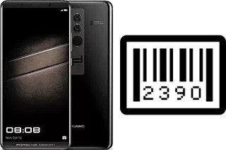 How to find the serial number on Huawei Mate 10 Porsche Design