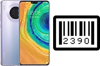 How to find the serial number on Huawei Mate 30