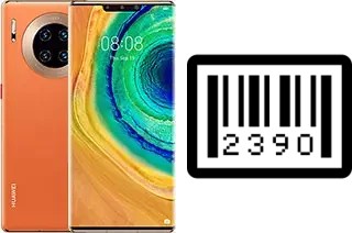 How to find the serial number on Huawei Mate 30E Pro 5G