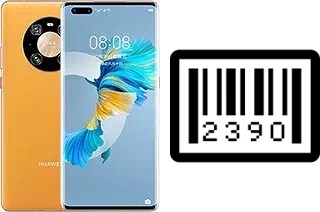 How to find the serial number on Huawei Mate 40 Pro