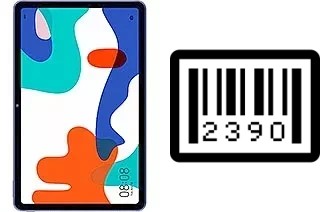 How to find the serial number on Huawei MatePad 10.4 (2022)