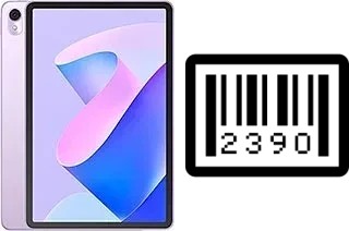 How to find the serial number on Huawei MatePad 11 (2023)