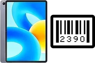 How to find the serial number on Huawei MatePad 11.5