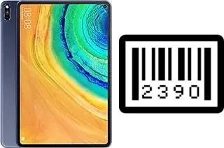 How to find the serial number on Huawei MatePad Pro 5G