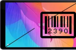 How to find the serial number on Huawei MatePad T8