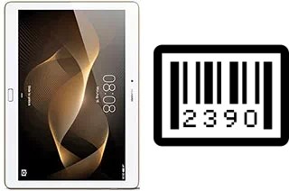 How to find the serial number on Huawei MediaPad M2 10.0