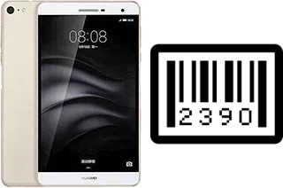 How to find the serial number on Huawei MediaPad M2 7.0