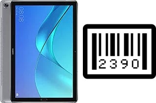 How to find the serial number on Huawei MediaPad M5 10 (Pro)