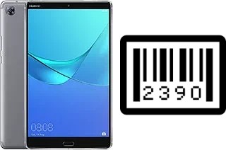 How to find the serial number on Huawei MediaPad M5 8