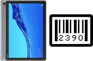 How to find the serial number on Huawei MediaPad M5 lite