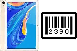 How to find the serial number on Huawei MediaPad M6 10.8