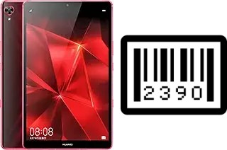 How to find the serial number on Huawei MediaPad M6 Turbo 8.4