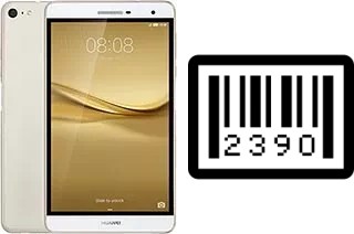 How to find the serial number on Huawei MediaPad T2 7.0 Pro