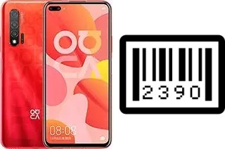 How to find the serial number on Huawei nova 6