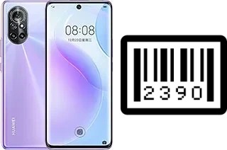 How to find the serial number on Huawei nova 8 5G