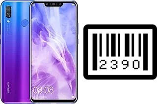 How to find the serial number on Huawei nova 3