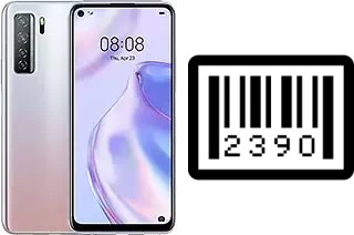 How to find the serial number on Huawei P40 lite 5G