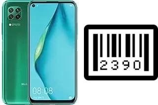 How to find the serial number on Huawei P40 lite