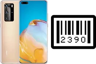 How to find the serial number on Huawei P40 Pro