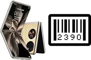 How to find the serial number on Huawei P50 Pocket