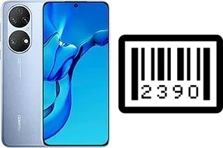 How to find the serial number on Huawei P50E