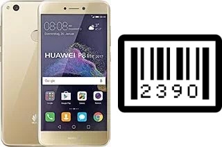 How to find the serial number on Huawei P8 Lite (2017)