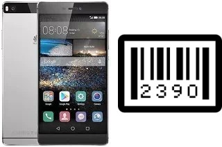 How to find the serial number on Huawei P8