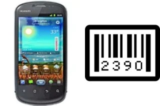 How to find the serial number on Huawei U8850 Vision