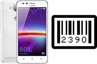 How to find the serial number on Huawei Y3II