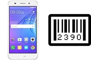 How to find the serial number on Huawei Y3 (2017)