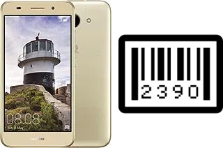 How to find the serial number on Huawei Y3 (2018)