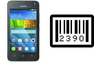 How to find the serial number on Huawei Y360