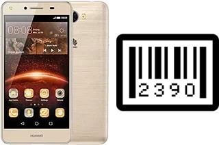 How to find the serial number on Huawei Y5II