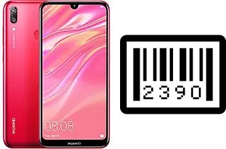 How to find the serial number on Huawei Y7 Prime (2019)