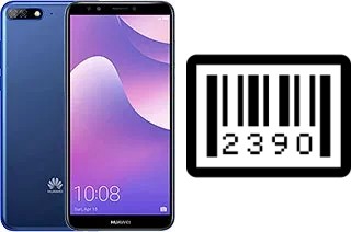 How to find the serial number on Huawei Y7 Pro (2018)