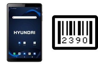 How to find the serial number on Hyundai HyTab Plus 8LB1