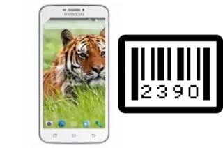 How to find the serial number on Hyundai Tiger V2