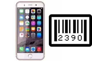 How to find the serial number on iCall 6S