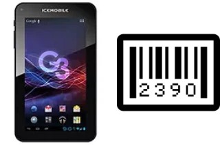 How to find the serial number on Icemobile G3