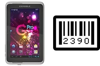 How to find the serial number on Icemobile G7 Pro