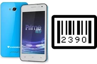 How to find the serial number on Icemobile Prime 4.5