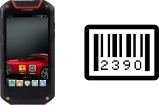 How to find the serial number on iMan i5800C