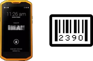 How to find the serial number on iMan i8800