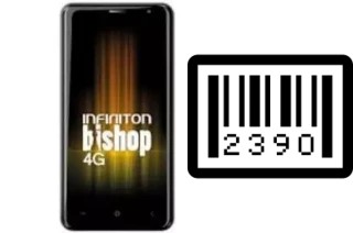 How to find the serial number on Infiniton Bishop 4G