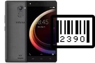 How to find the serial number on Infinix Hot 4