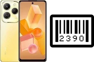 How to find the serial number on Infinix Hot 40 Pro