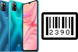 How to find the serial number on Infinix Hot 10 Lite