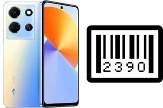 How to find the serial number on Infinix Note 30